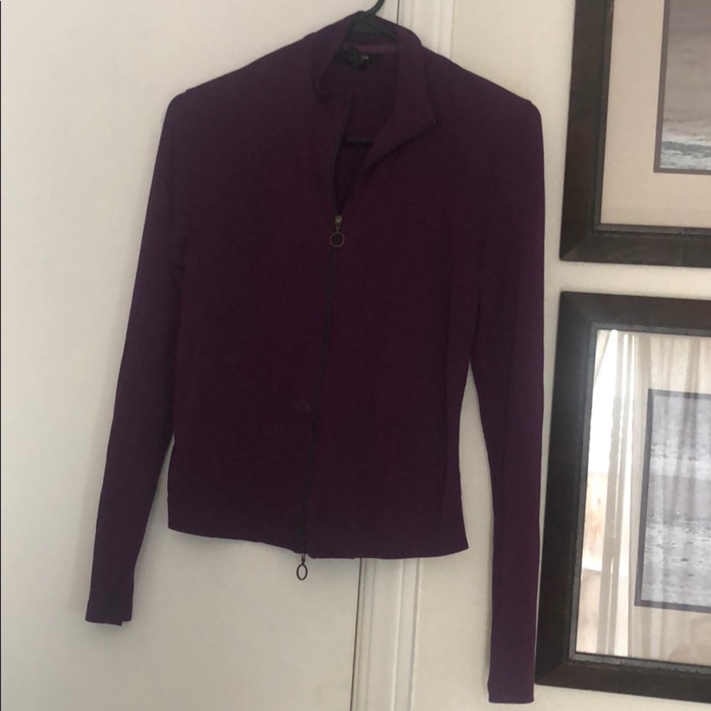 Purple express jacket